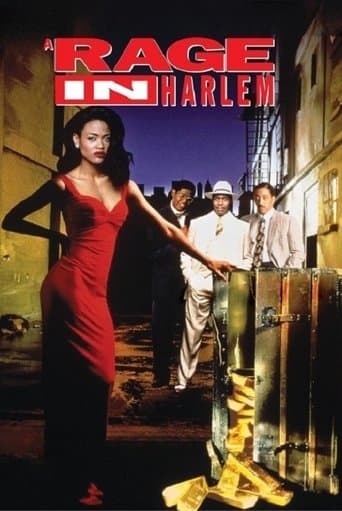 Movie poster for A Rage in Harlem