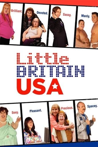 Movie poster for Little Britain USA