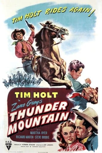 Movie poster for Thunder Mountain