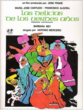 Movie poster for Las delicias de los verdes años