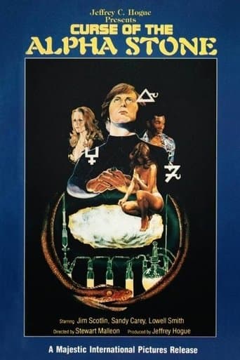 Movie poster for The Curse of the Alpha Stone