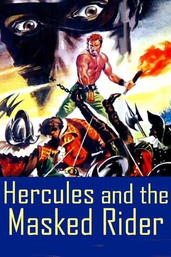 Movie poster for Hercules and the Masked Rider