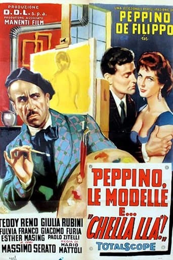 Movie poster for Peppino, le modelle e... chella llà