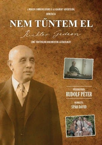 Movie poster for Nem tűntem el - Richter Gedeon története