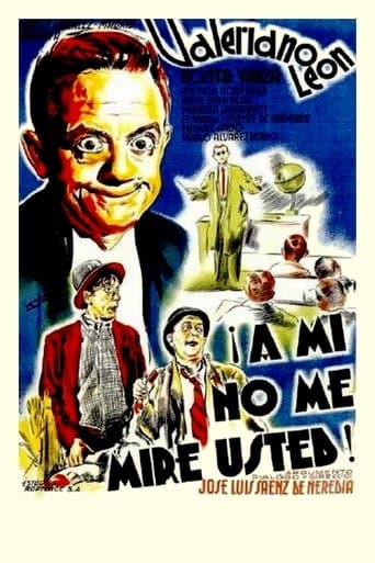 Movie poster for ¡A mí no me mire usted!