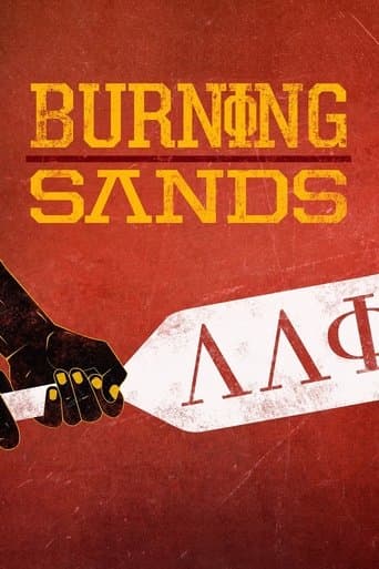 Movie poster for Burning Sands