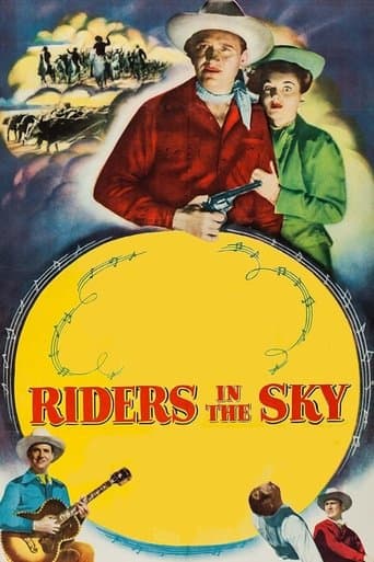 Movie poster for Riders in the Sky