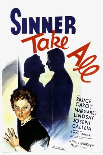 Movie poster for Sinner Take All