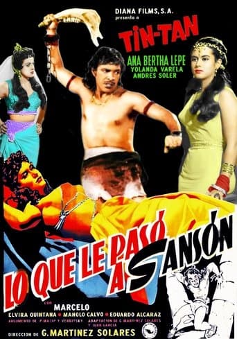 Movie poster for Lo que le pasó a Sansón