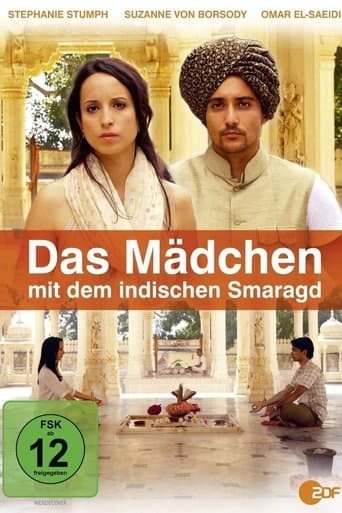 Movie poster for Das Mädchen mit dem indischen Smaragd