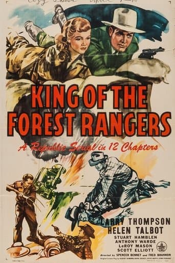 Movie poster for King of the Forest Rangers