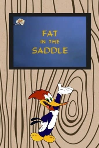 Movie poster for Fat in the Saddle