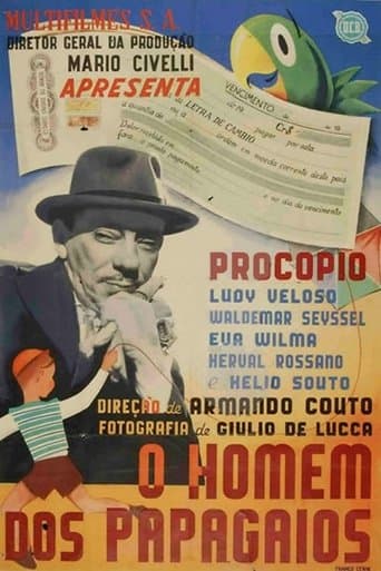 Movie poster for O Homem dos Papagaios