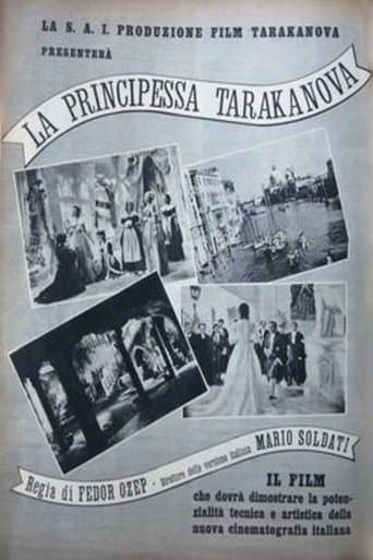 Movie poster for Princess Tarakanova