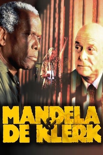 Movie poster for Mandela and de Klerk