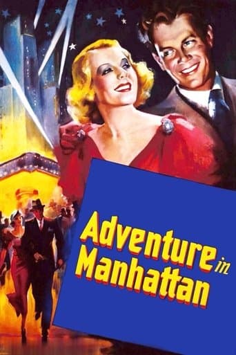 Movie poster for Adventure in Manhattan