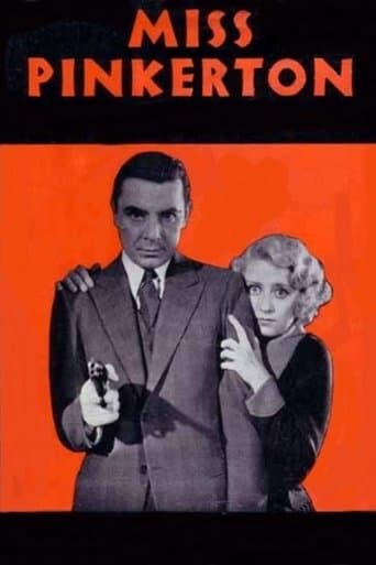 Movie poster for Miss Pinkerton