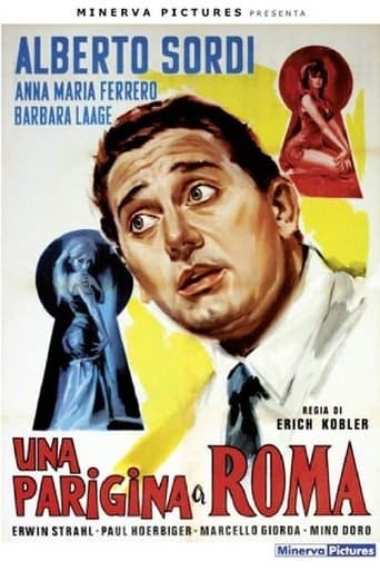 Movie poster for Una parigina a Roma