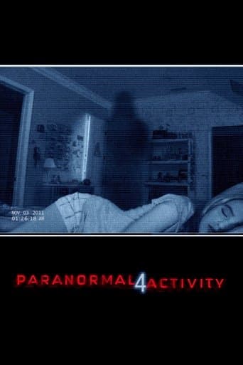 Movie poster for Paranormal Activity 4