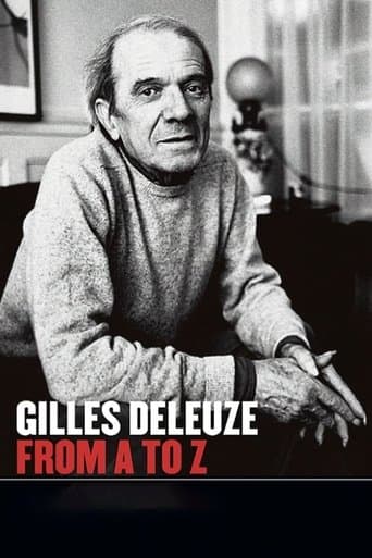 Movie poster for Gilles Deleuze from A to Z
