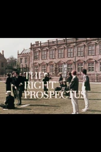 Movie poster for The Right Prospectus