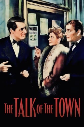 Movie poster for The Talk of the Town