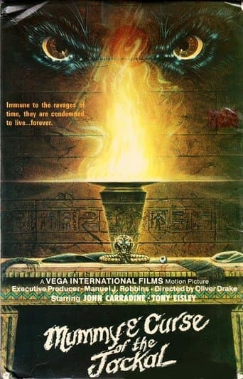 Movie poster for The Mummy and the Curse of the Jackals
