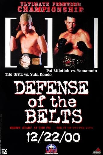 Movie poster for UFC 29: Defense of the Belts