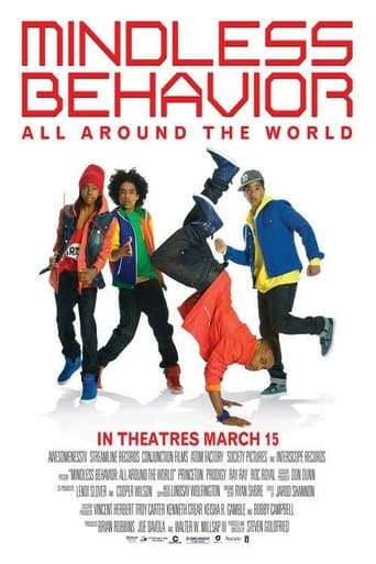 Movie poster for Mindless Behavior: All Around the World