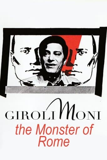 Movie poster for Girolimoni, the Monster of Rome