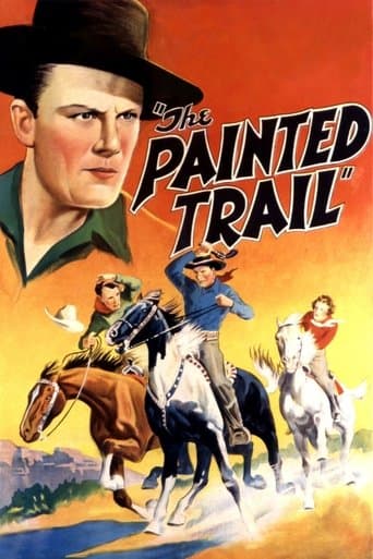 Movie poster for The Painted Trail