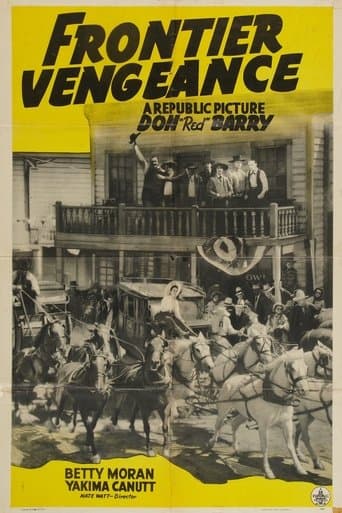 Movie poster for Frontier Vengeance