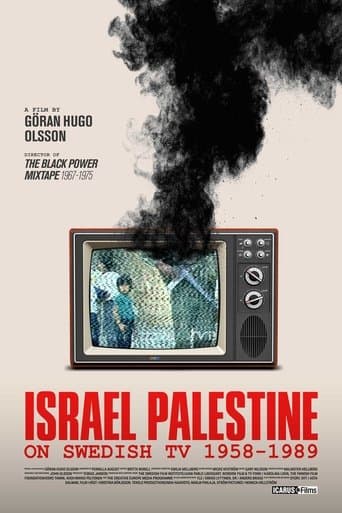 Movie poster for Israel Palestine on Swedish TV 1958-1989