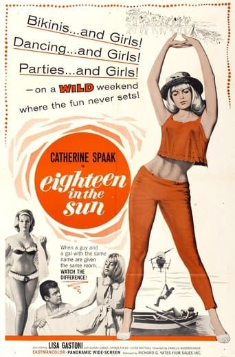 Movie poster for Eighteen in the Sun