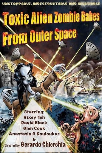 Movie poster for Toxic Alien Zombie Babes from Outer Space