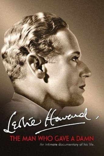 Movie poster for Leslie Howard: The Man Who Gave a Damn
