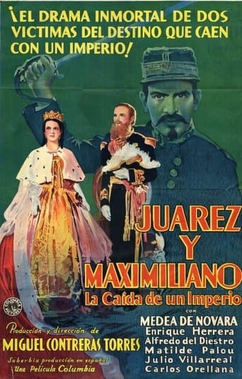 Movie poster for Juarez and Maximilian