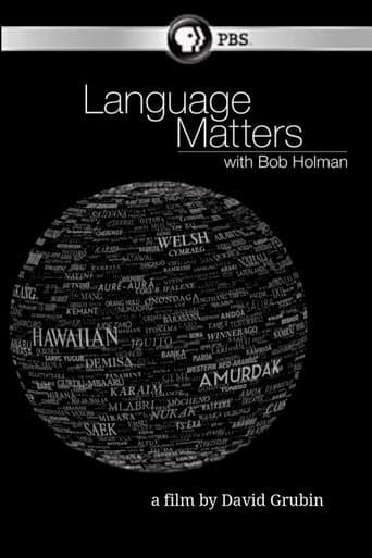 Movie poster for Language Matters with Bob Holman