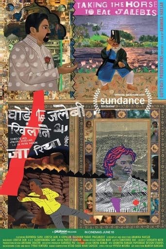 Movie poster for Taking the Horse to Eat Jalebis