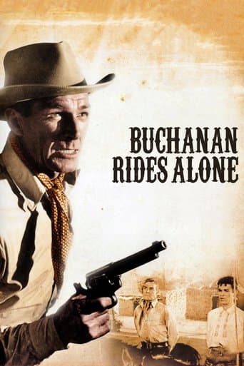 Movie poster for Buchanan Rides Alone
