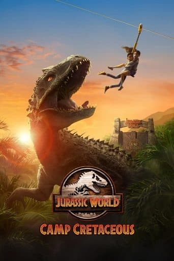 Movie poster for Jurassic World Camp Cretaceous