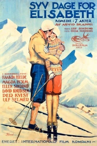 Movie poster for Syv dage for Elisabeth