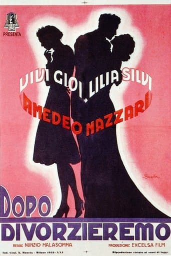 Movie poster for Dopo divorzieremo