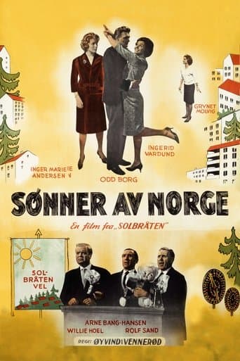 Movie poster for Sønner av Norge