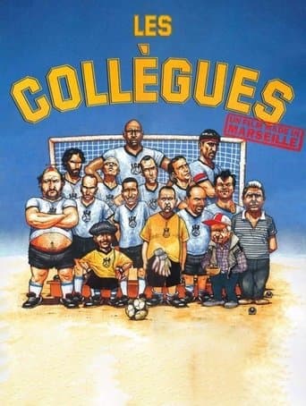 Movie poster for Les collègues
