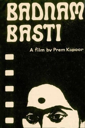 Movie poster for Badnam Basti