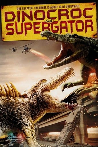 Movie poster for Dinocroc vs. Supergator