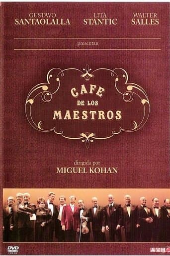 Movie poster for Café de los maestros