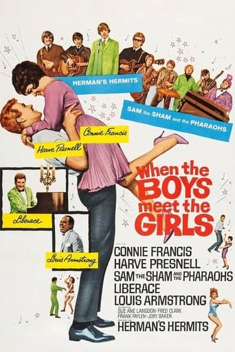Movie poster for When the Boys Meet the Girls