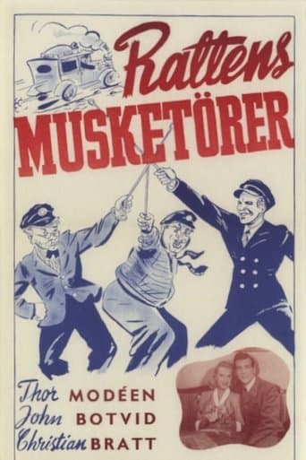 Movie poster for Rattens musketörer